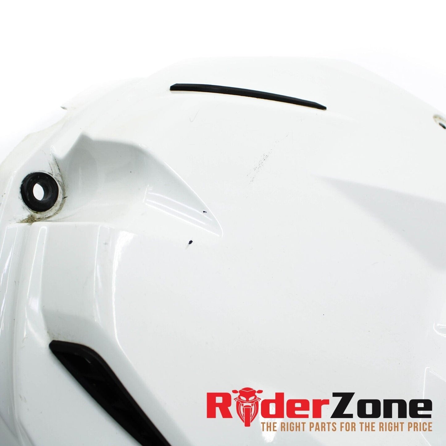 2010 - 2014 BMW S1000RR FRONT GAS TANK FAIRING COWL COVER TRIM FUEL CELL WHITE