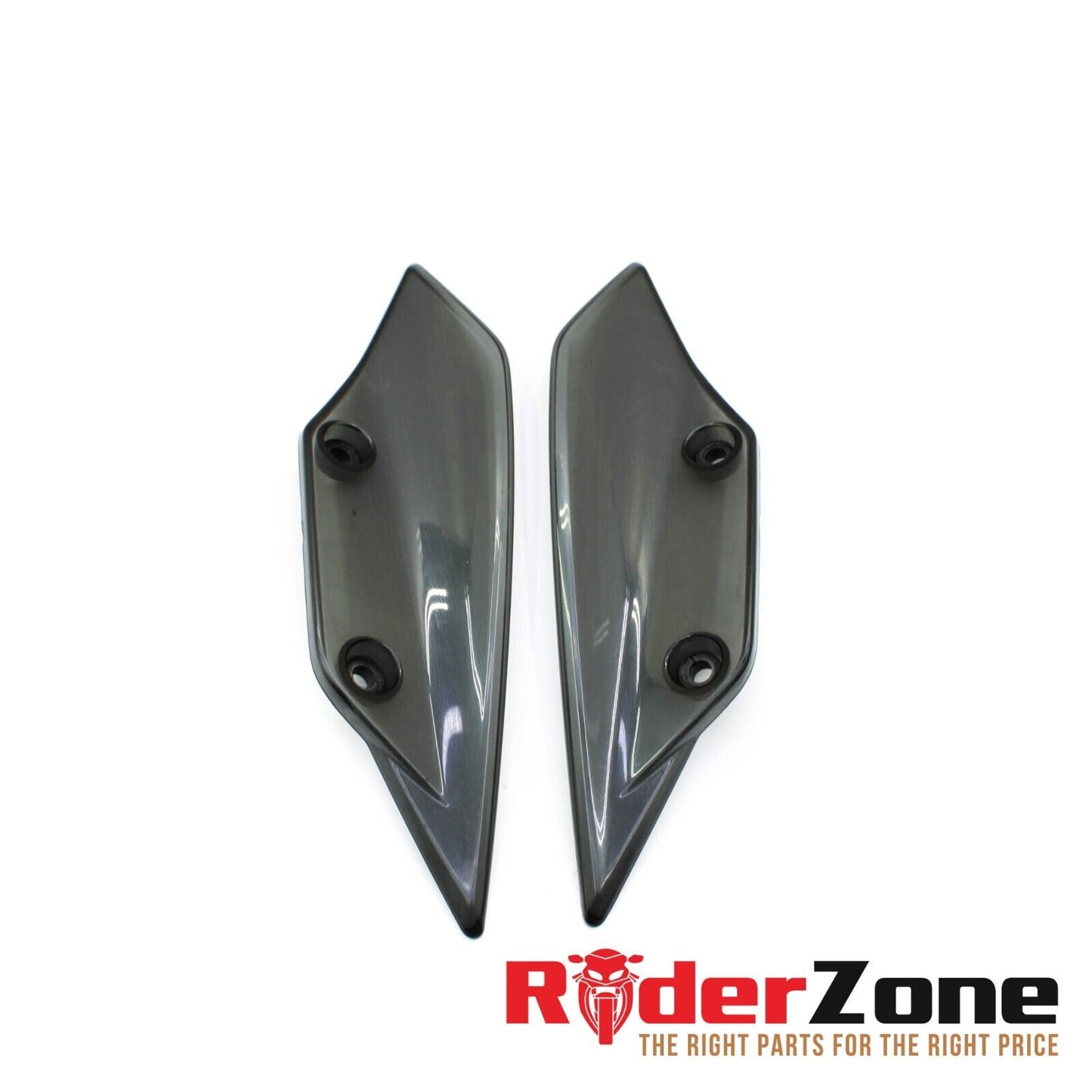 2010 - 2014 BMW S1000RR FRONT WINGLETS FAIRING PLASTIC AFTERMARKET BLACK