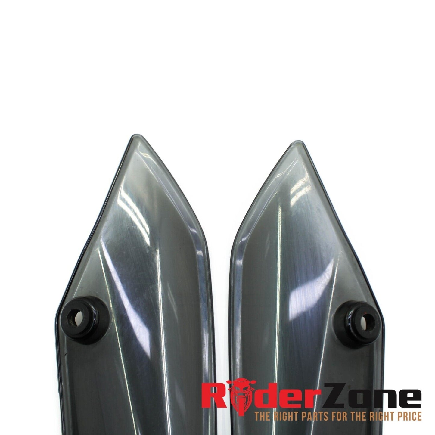 2010 - 2014 BMW S1000RR FRONT WINGLETS FAIRING PLASTIC AFTERMARKET BLACK