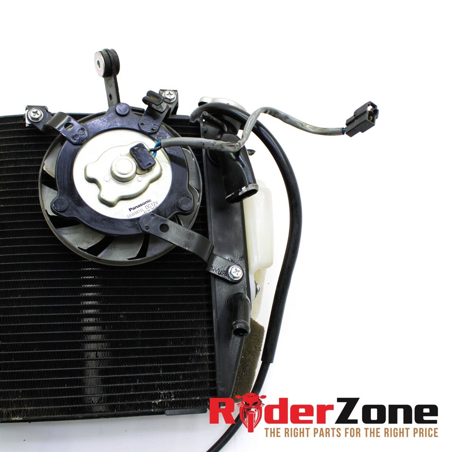 2007 2008 YAMAHA YZF R1 RADIATOR ENGINE COOLING SYSYSTEM RADIATER FANS BLACK