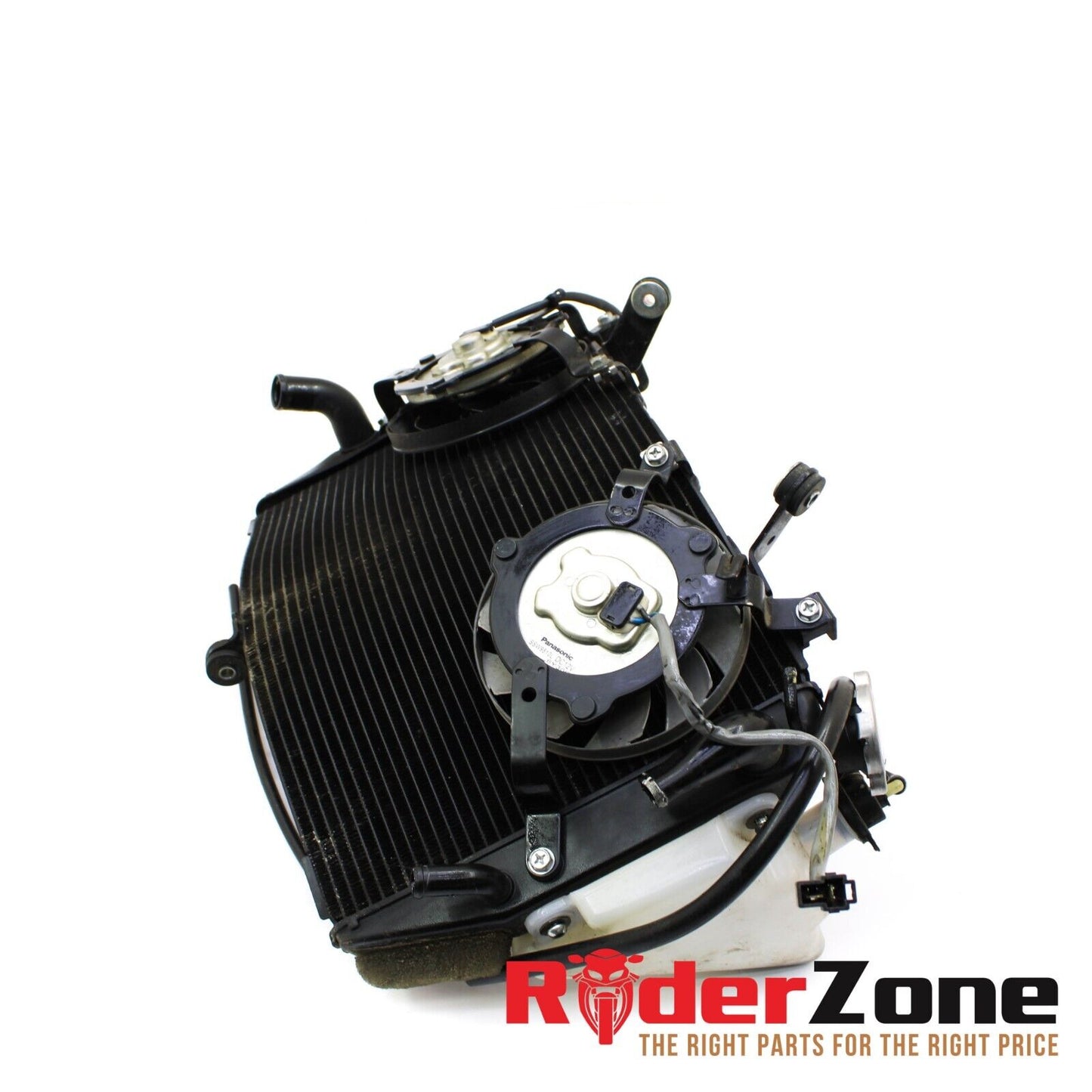 2007 2008 YAMAHA YZF R1 RADIATOR ENGINE COOLING SYSYSTEM RADIATER FANS BLACK