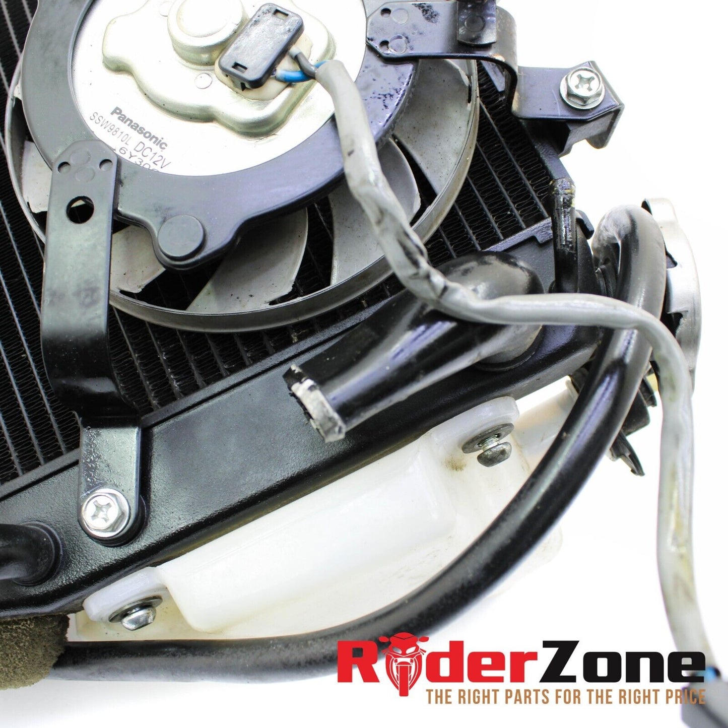 2007 2008 YAMAHA YZF R1 RADIATOR ENGINE COOLING SYSYSTEM RADIATER FANS BLACK