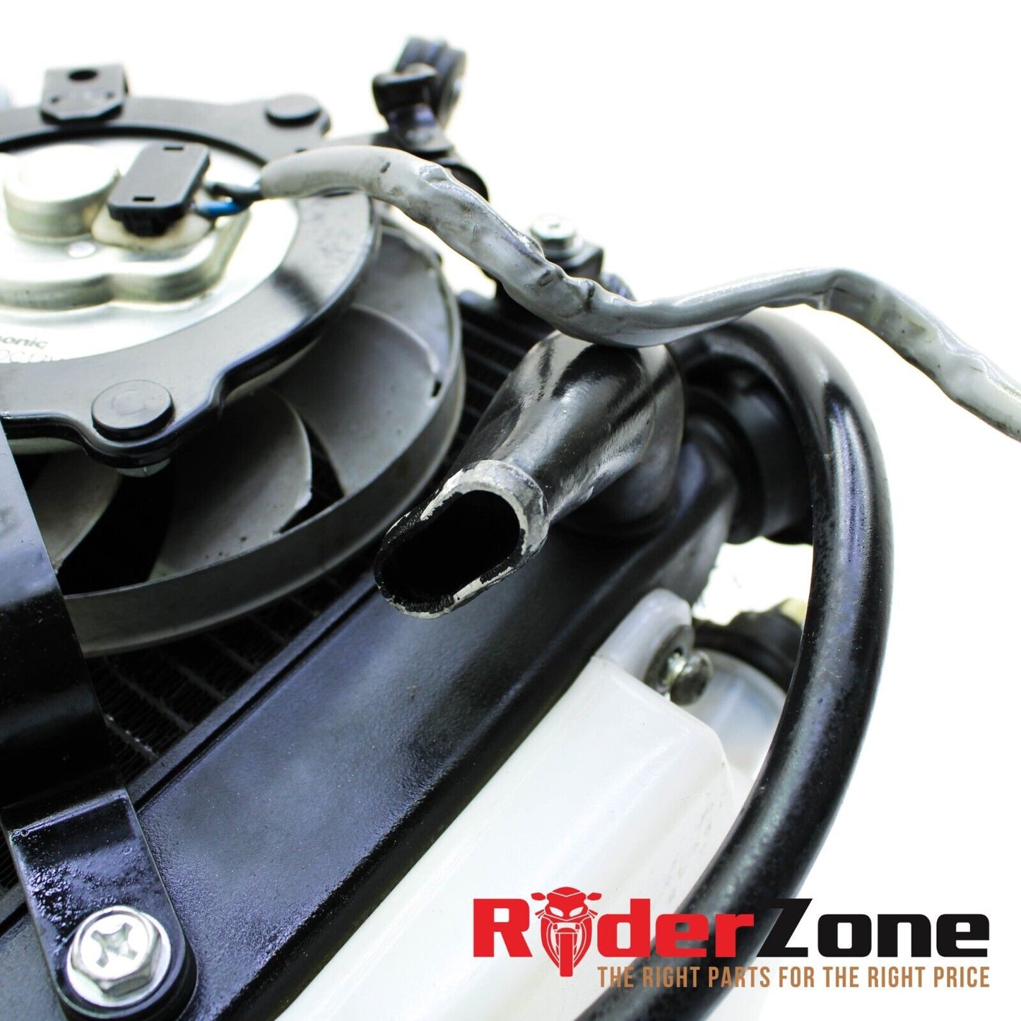 2007 2008 YAMAHA YZF R1 RADIATOR ENGINE COOLING SYSYSTEM RADIATER FANS BLACK