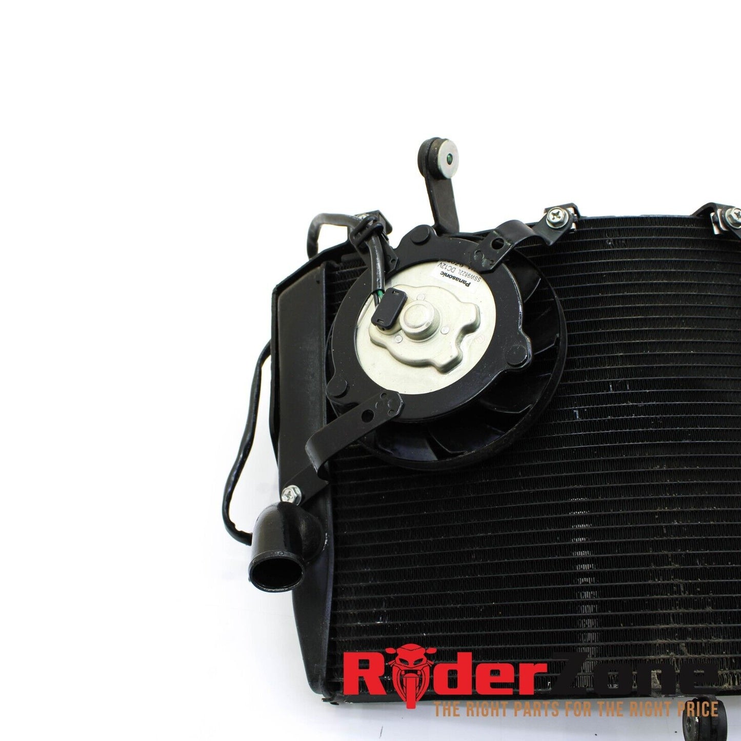 2007 2008 YAMAHA YZF R1 RADIATOR ENGINE COOLING SYSYSTEM RADIATER FANS BLACK