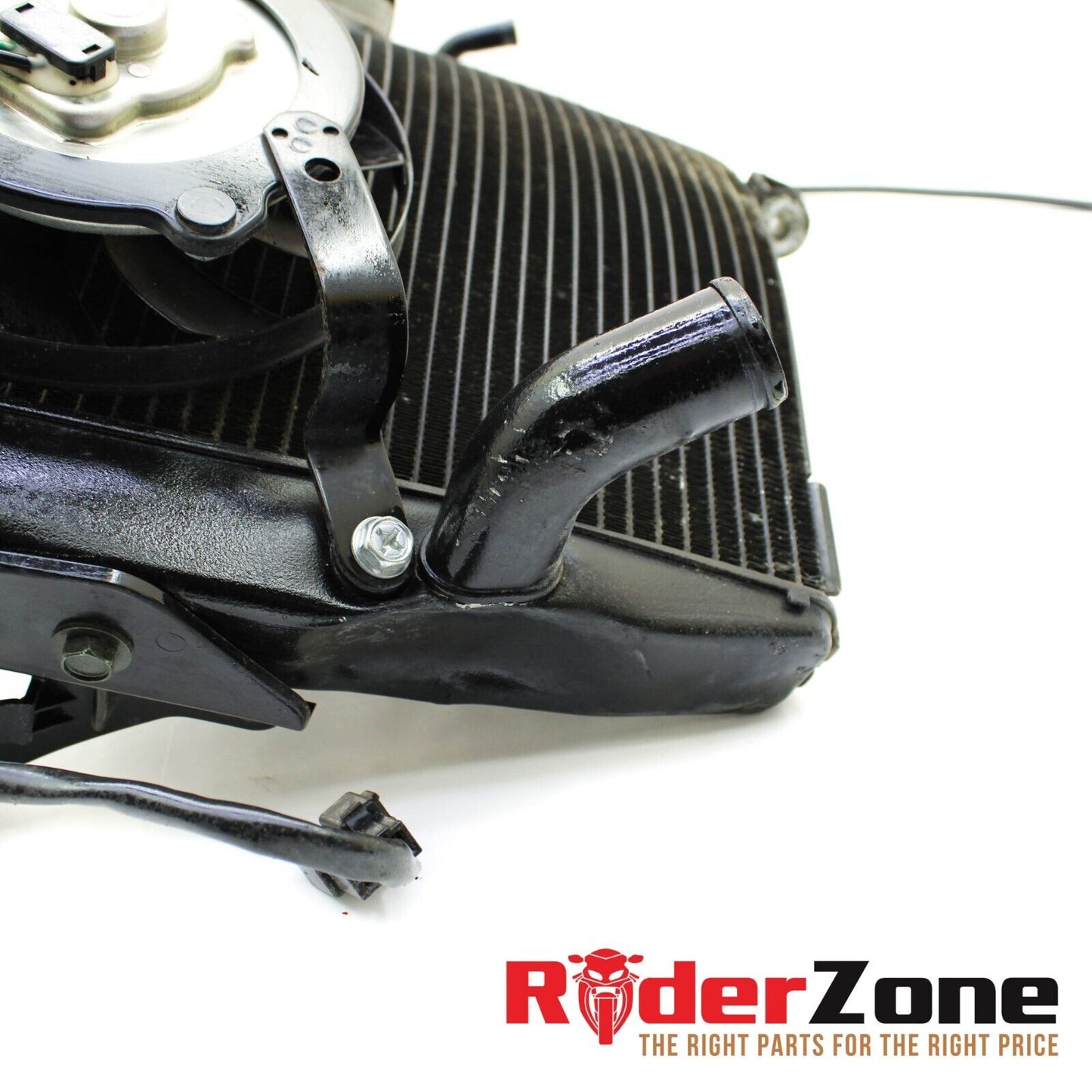 2007 2008 YAMAHA YZF R1 RADIATOR ENGINE COOLING SYSYSTEM RADIATER FANS BLACK