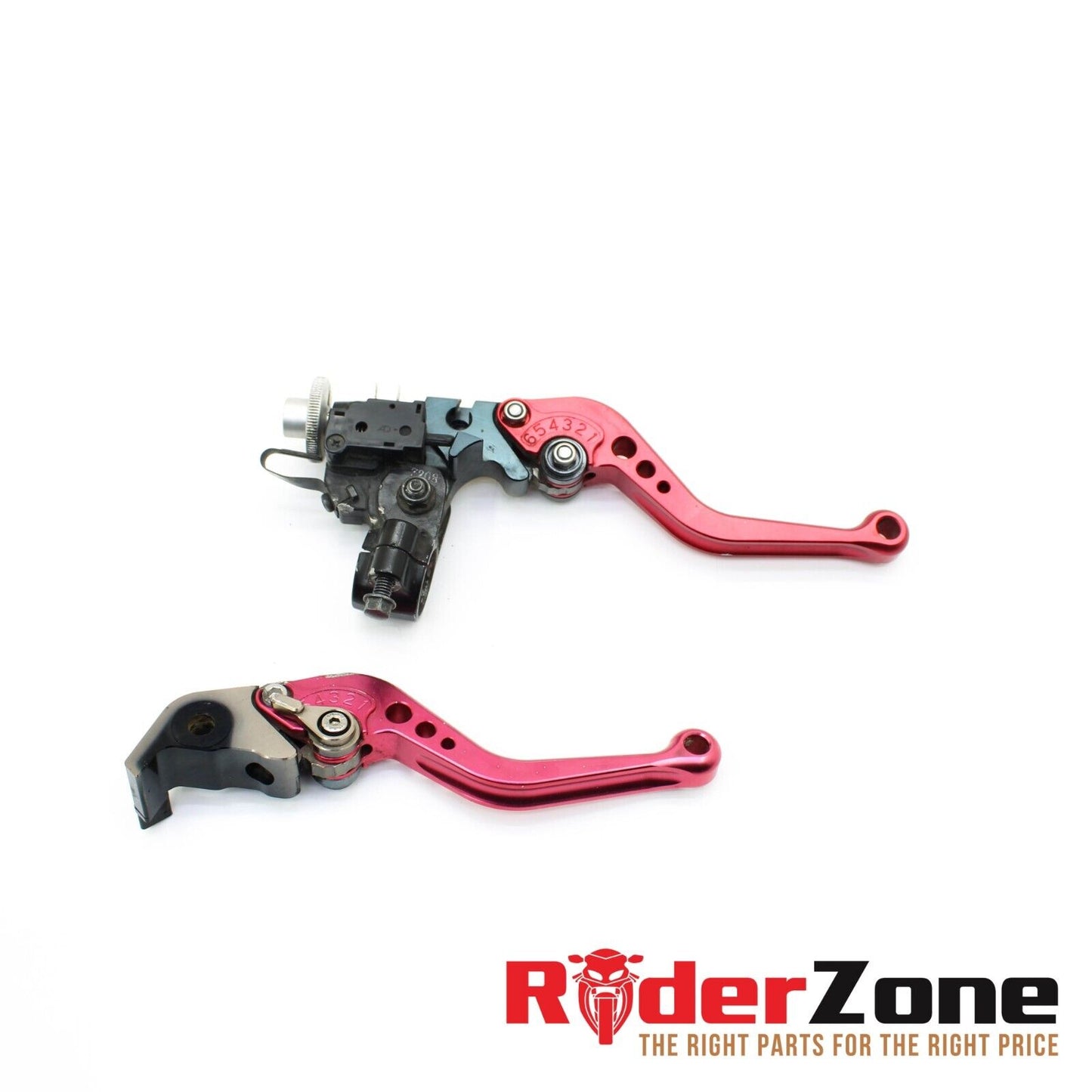 2007 2008 YAMAHA YZF R1 LEVERS SET LEFT RIGHT CLUTCH BRAKE PINK SHORT