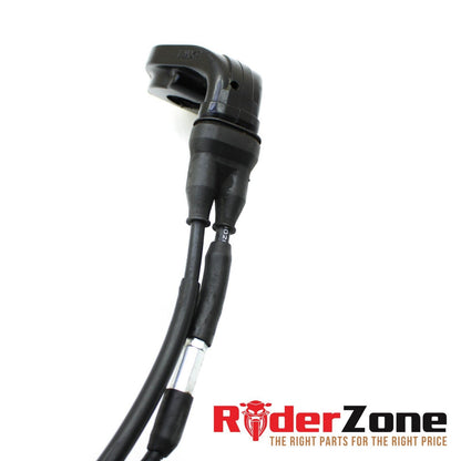 2007 2008 YAMAHA YZF R1 THROTTLE CABLE LINES HOUSING GUIDES BLACK STOCK