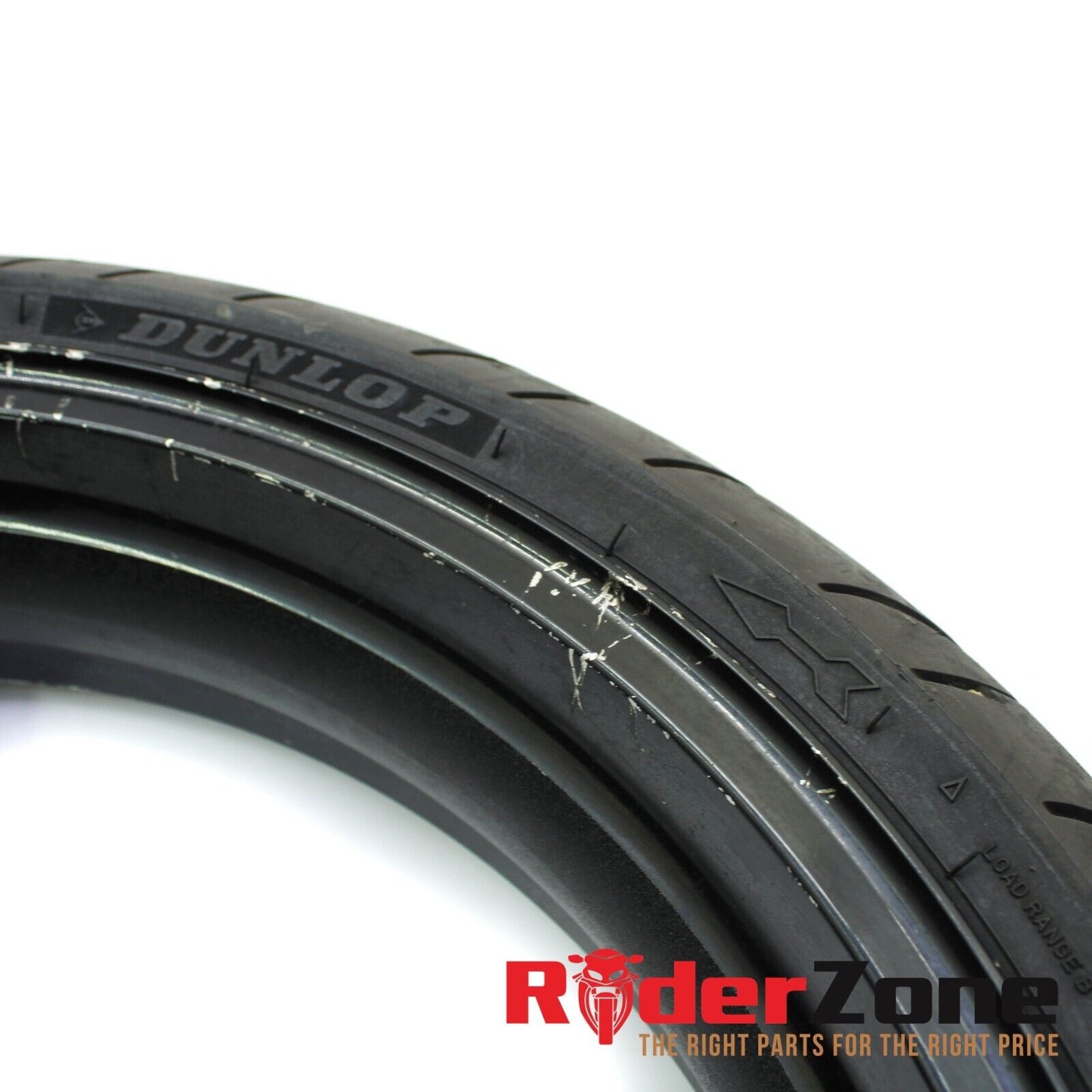 2005 - 2008 SUZUKI GSXR1000 FRONT WHEEL RIM DUNLOP TIRE BLACK 06 07 GSXR600 750