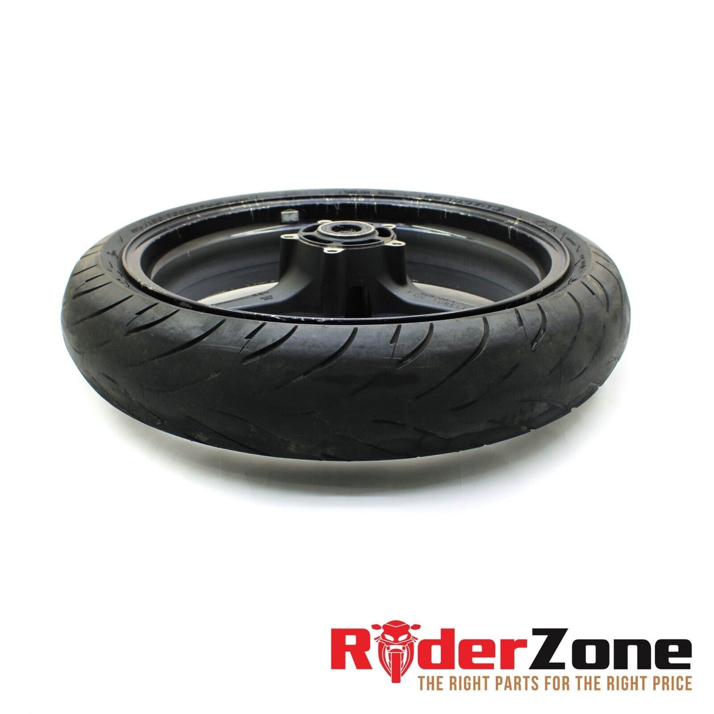 2005 - 2008 SUZUKI GSXR1000 FRONT WHEEL RIM DUNLOP TIRE BLACK 06 07 GSXR600 750