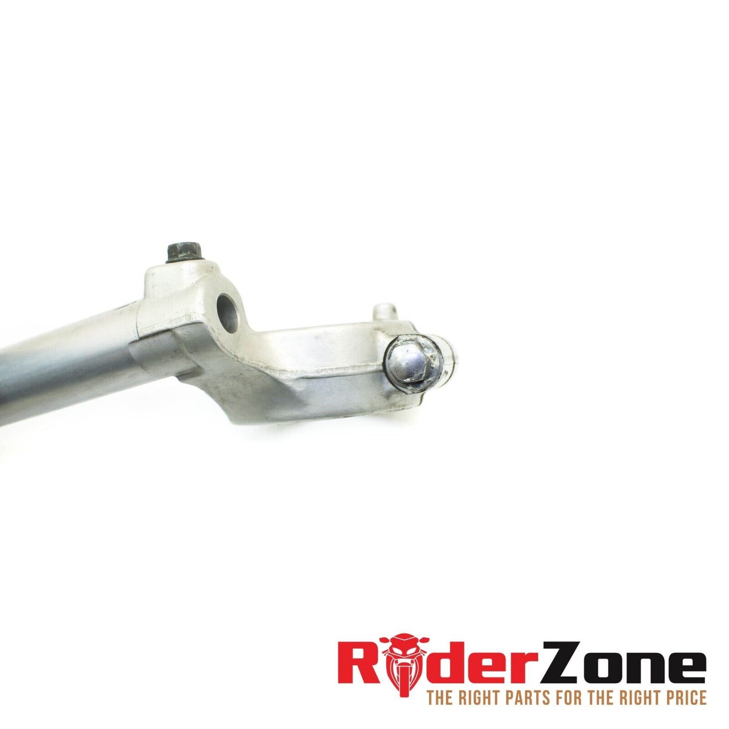 2005 2006 SUZUKI GSXR1000 RIGHT CLIPON HANDLEBARS STRAIGHT STOCK SILVER