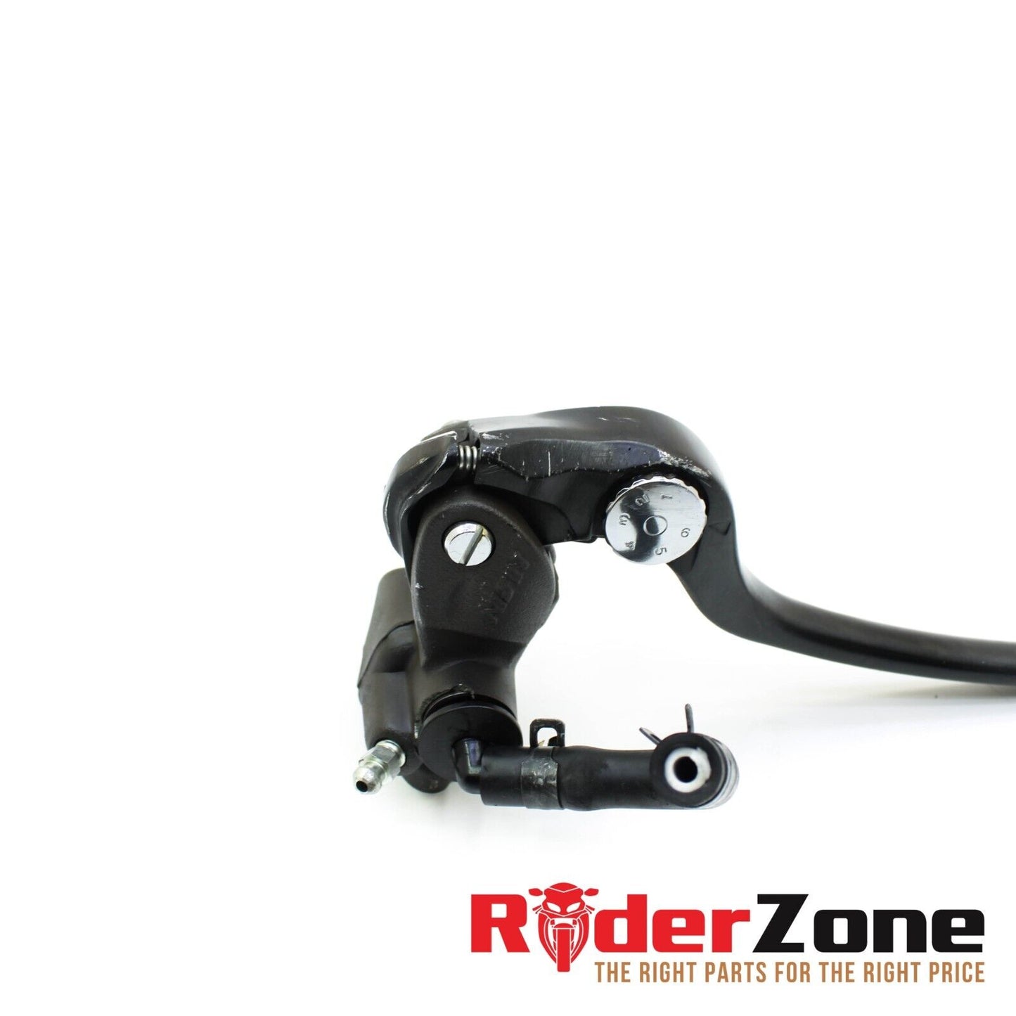 2011 - 2022 SUZUKI GSXR750 FRONT MASTER CYLINDER BRAKE LEVER BLACK LEFT HOSE