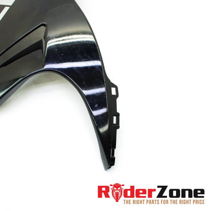 2011 - 2022 SUZUKI GSXR750 LEFT BELLEY FAIRING BLACK MID COWLING BLACK PLASTIC
