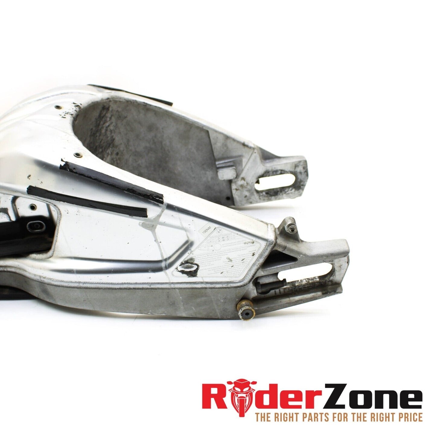 2010 - 2014 BMW S1000RR SWINGARM BACK SUSPENSION REAR SWING ARM SILVER STOCK