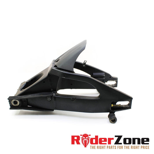 2007 2008 SUZUKI GSXR1000 SWINGARM REAR FRAME BLACK WHEEL MOUNT STRAIGHT BLACK