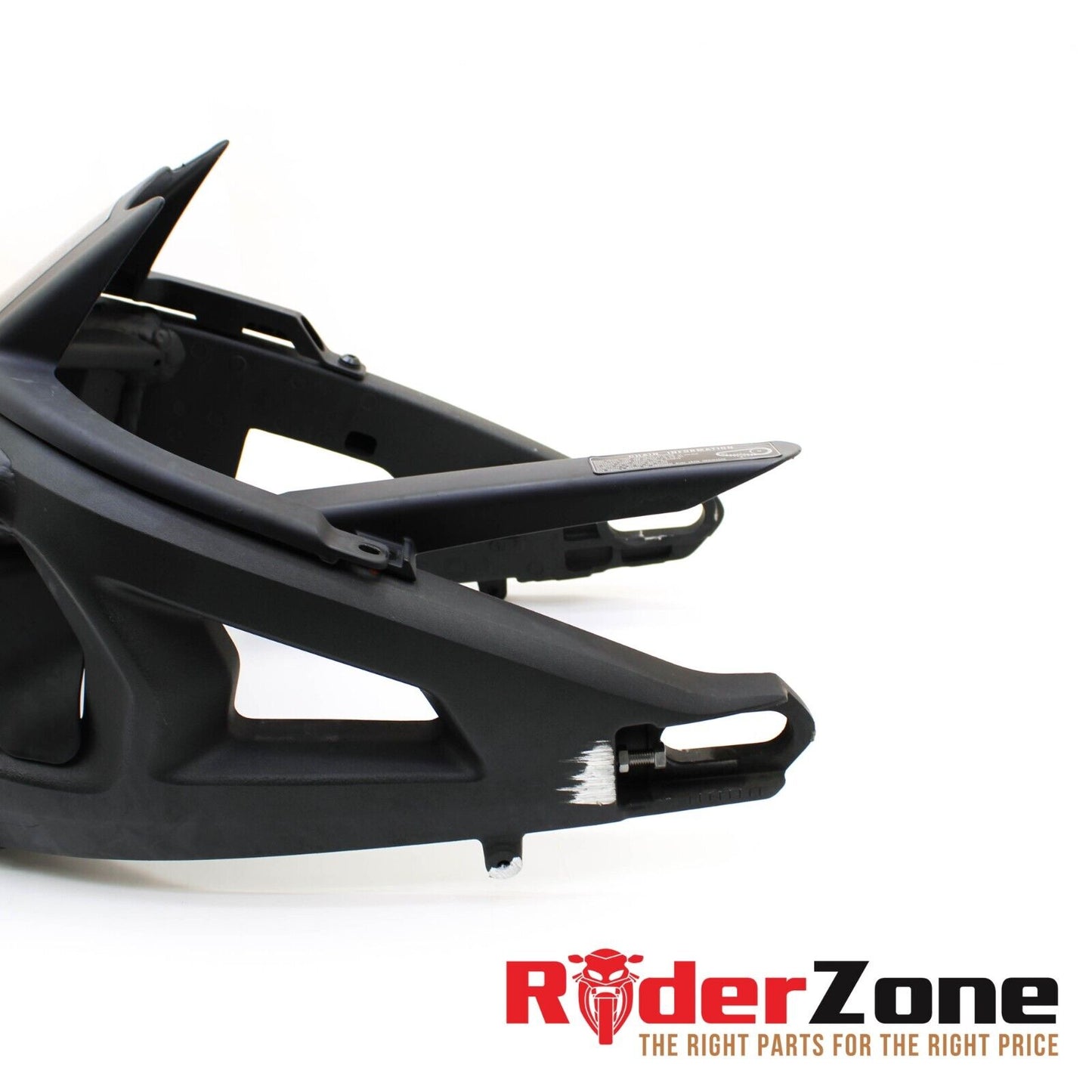 2016 - 2019 KAWASAKI NINJA ZX10R REAR SWING ARM SWINGARM BLACK BACK FENDER STOCK