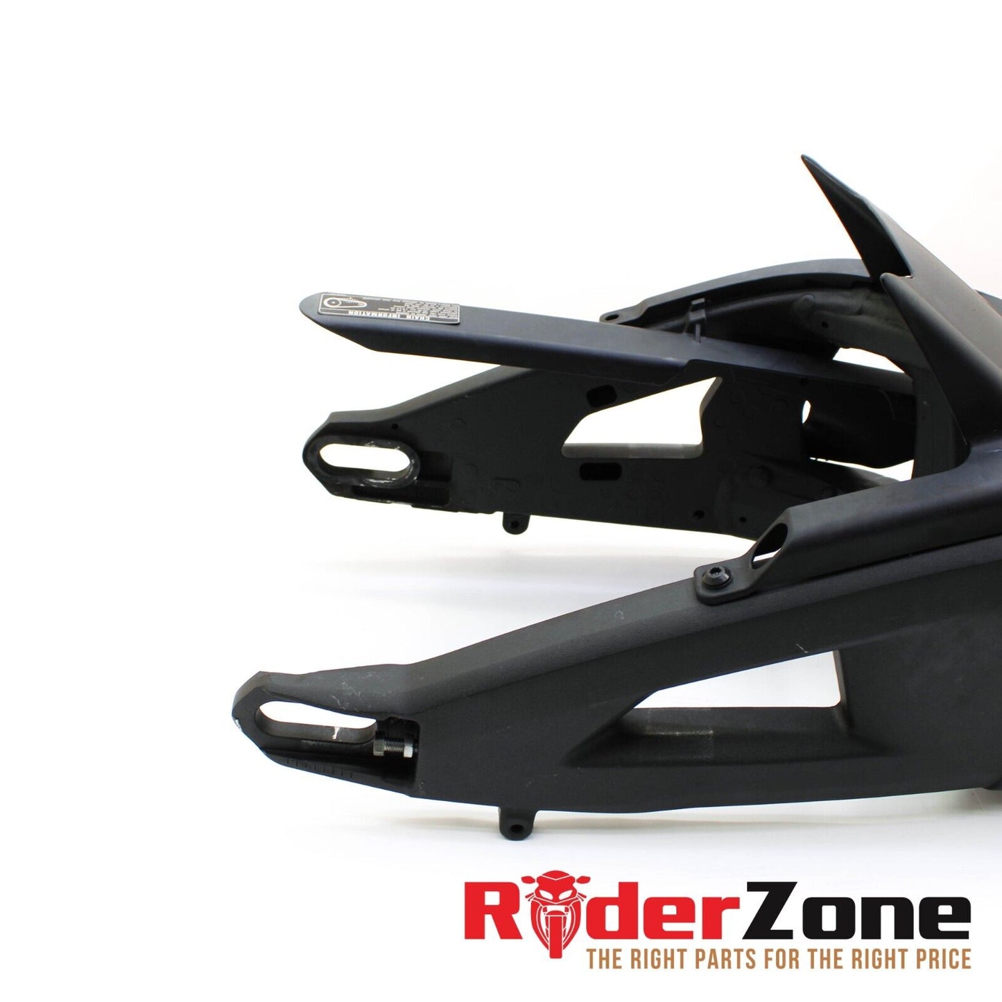 2016 - 2019 KAWASAKI NINJA ZX10R REAR SWING ARM SWINGARM BLACK BACK FENDER STOCK