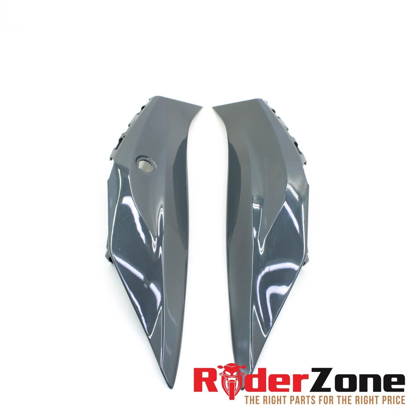 2016 - 2019 KAWASAKI NINJA ZX10R TAIL FAIRING SET GRAY LEFT RIGHT BODYWORK