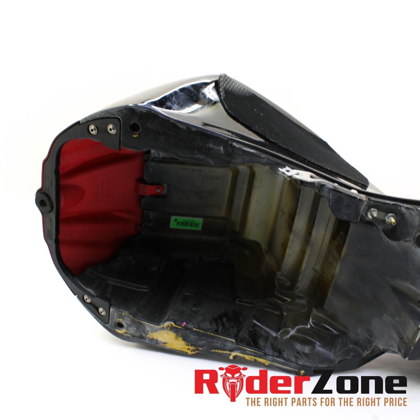 2009 - 2014 APRILIA RSV4 GAS TANK FUEL PETROL BLACK RESERVOIR *NO RUST*