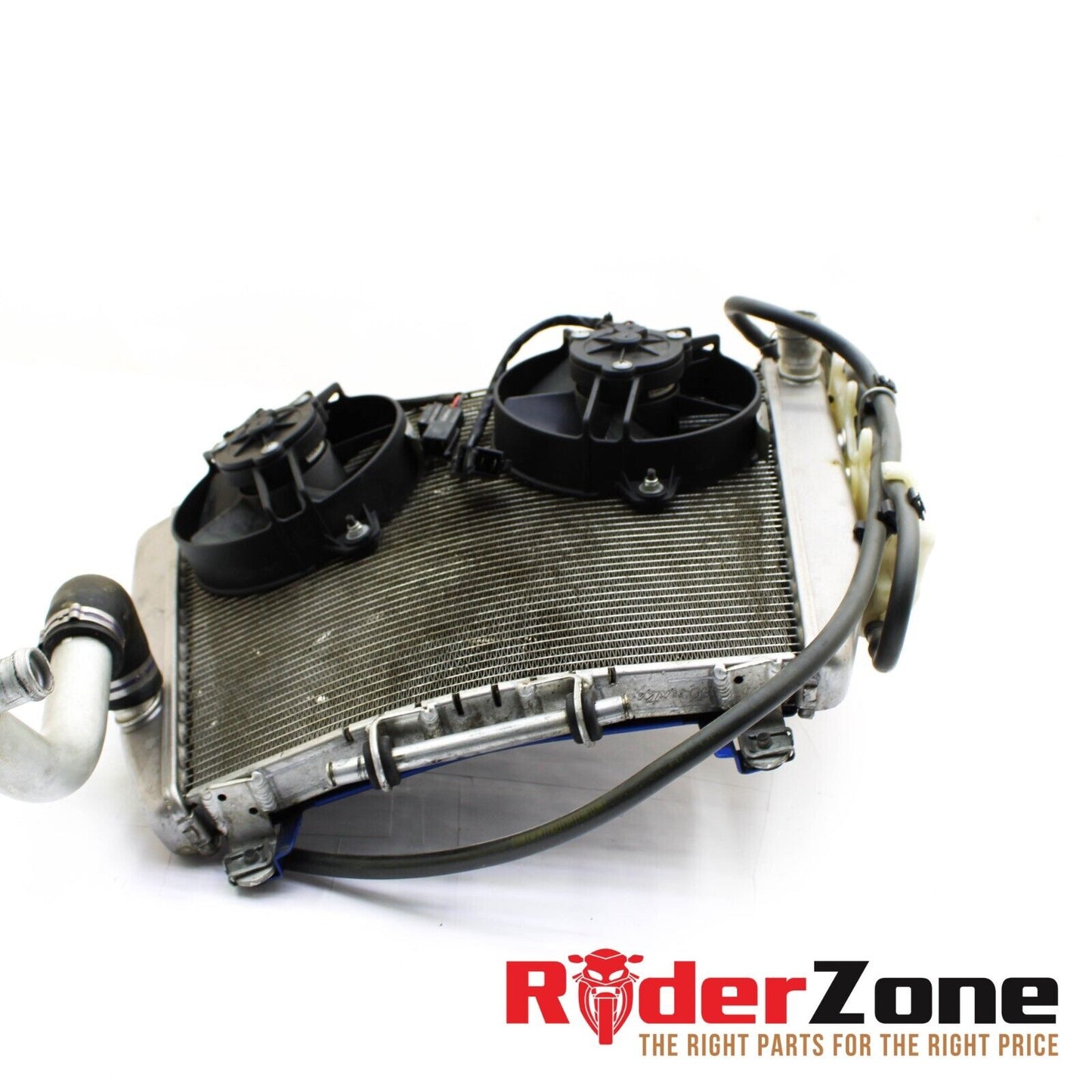 2010 - 2014 APRILIA RSV4 R RADIATOR COOLING FANS SYSTEM OVERFLOW TANK COX GUARD