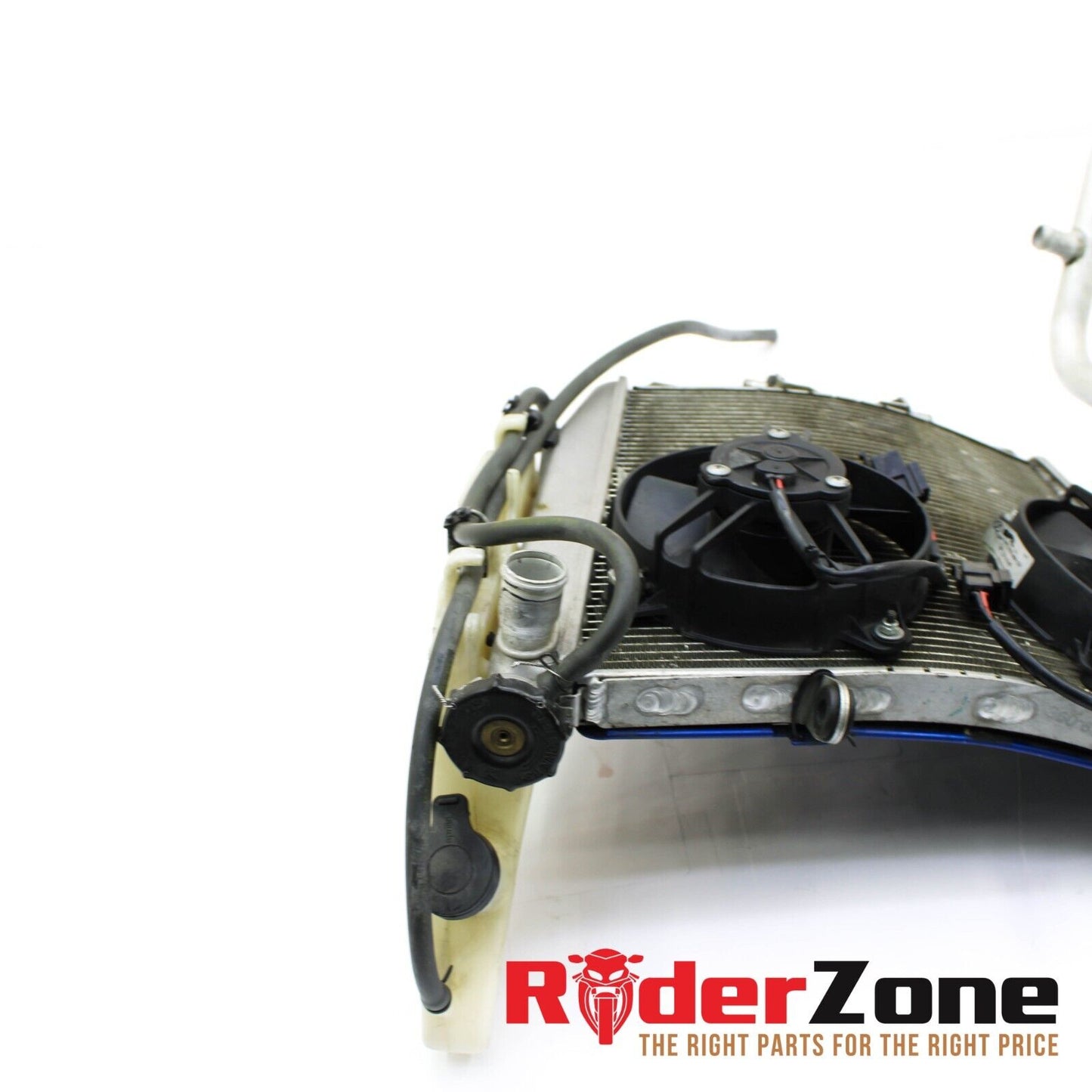 2010 - 2014 APRILIA RSV4 R RADIATOR COOLING FANS SYSTEM OVERFLOW TANK COX GUARD