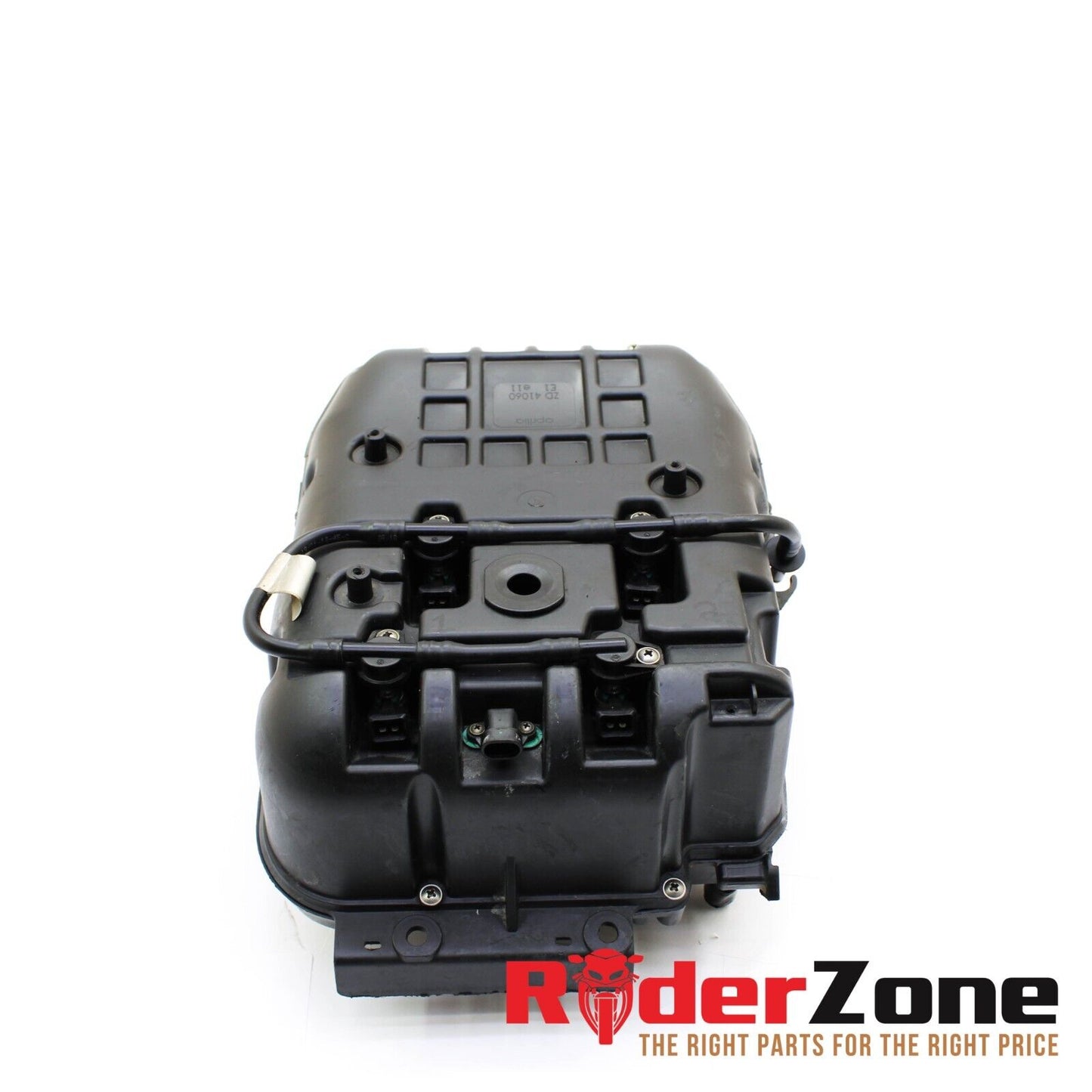 2010 - 2014 APRILIA RSV4 AIR BOX W SECONDARY INJECTORS INTAKE FILTER BOX STOCK