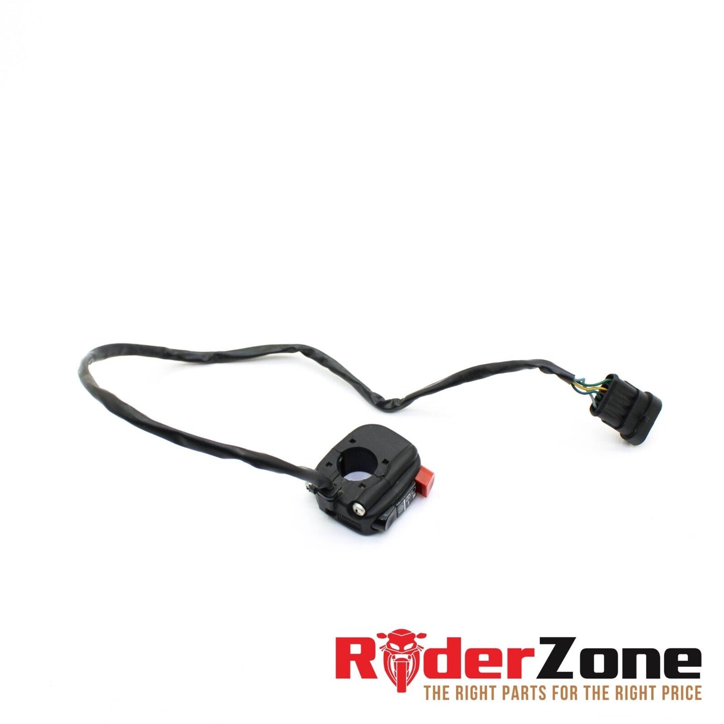 2010 - 2014 APRILIA RSV4 R  KILL SWITCH RIGHT CONTROL WIRE BUTTON BLACK STOCK