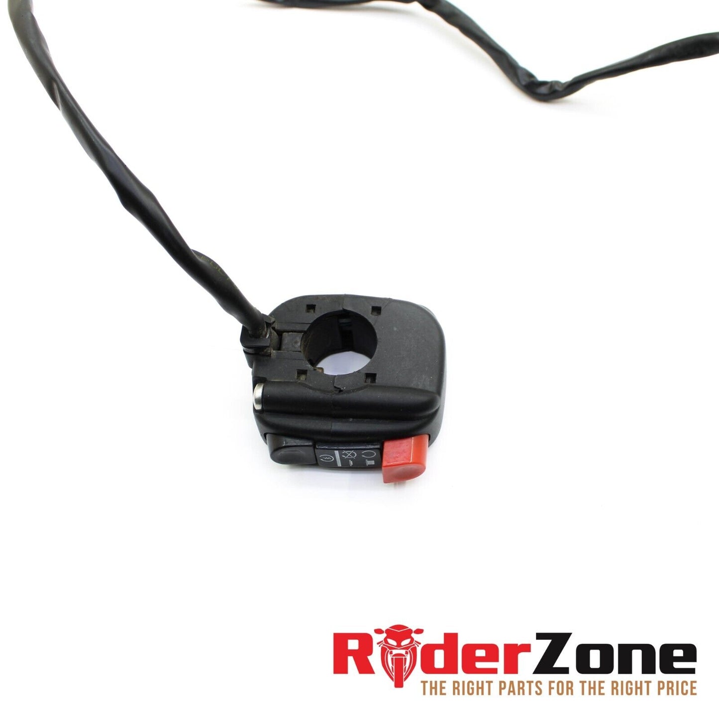 2010 - 2014 APRILIA RSV4 R  KILL SWITCH RIGHT CONTROL WIRE BUTTON BLACK STOCK