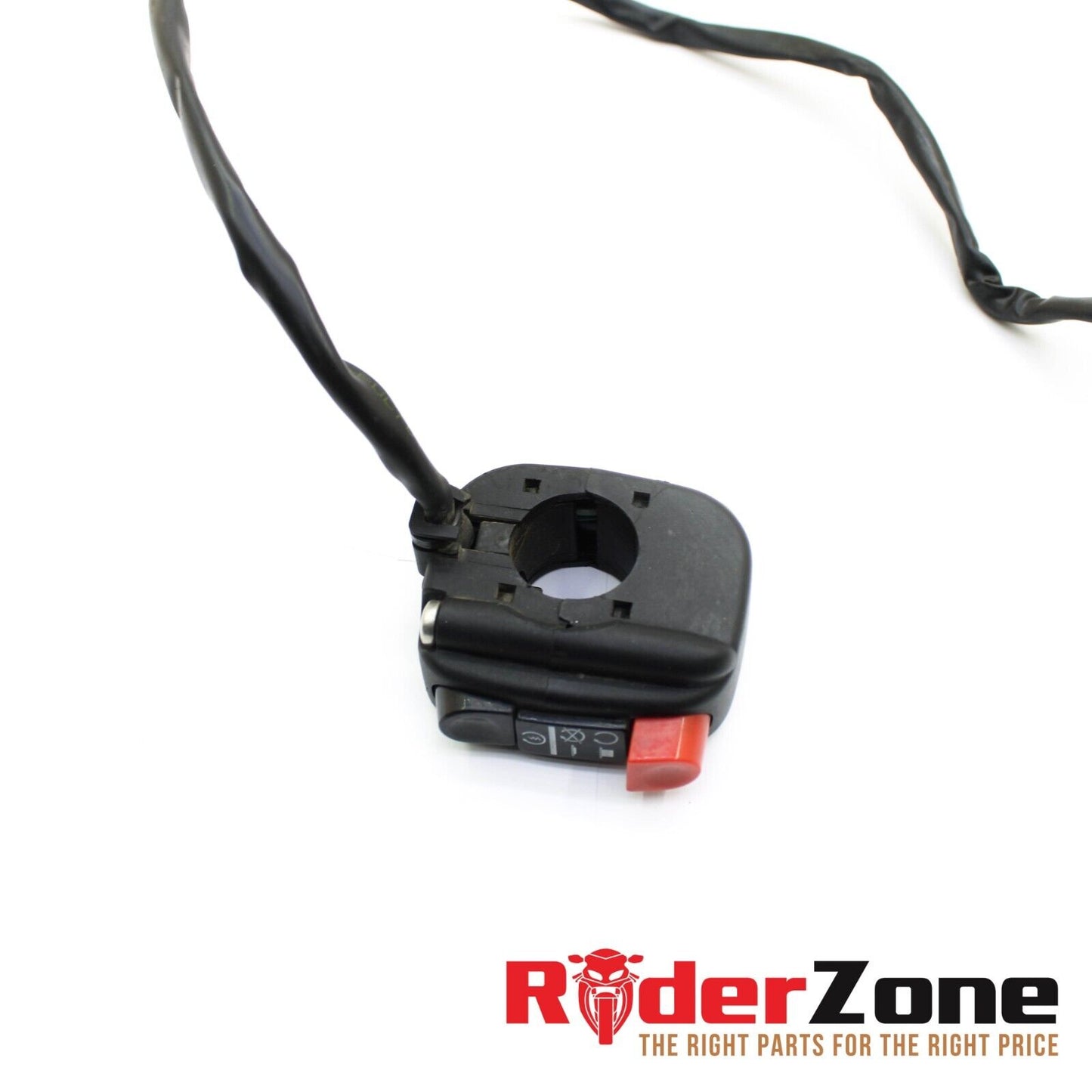 2010 - 2014 APRILIA RSV4 R  KILL SWITCH RIGHT CONTROL WIRE BUTTON BLACK STOCK