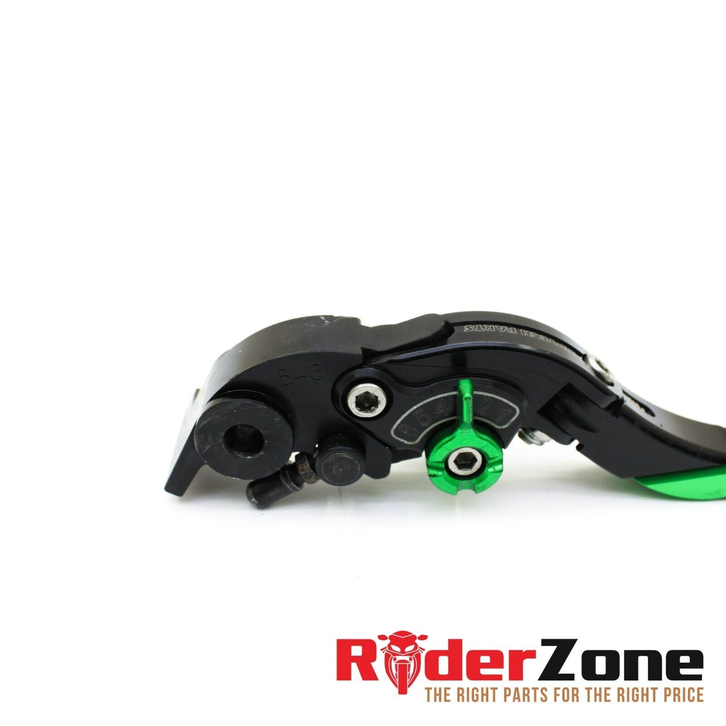 2010 - 2014 APRILIA RSV4 R *HI-TECH PARTS* BRAKE LEVER FRONT GREEN STRAIGHT