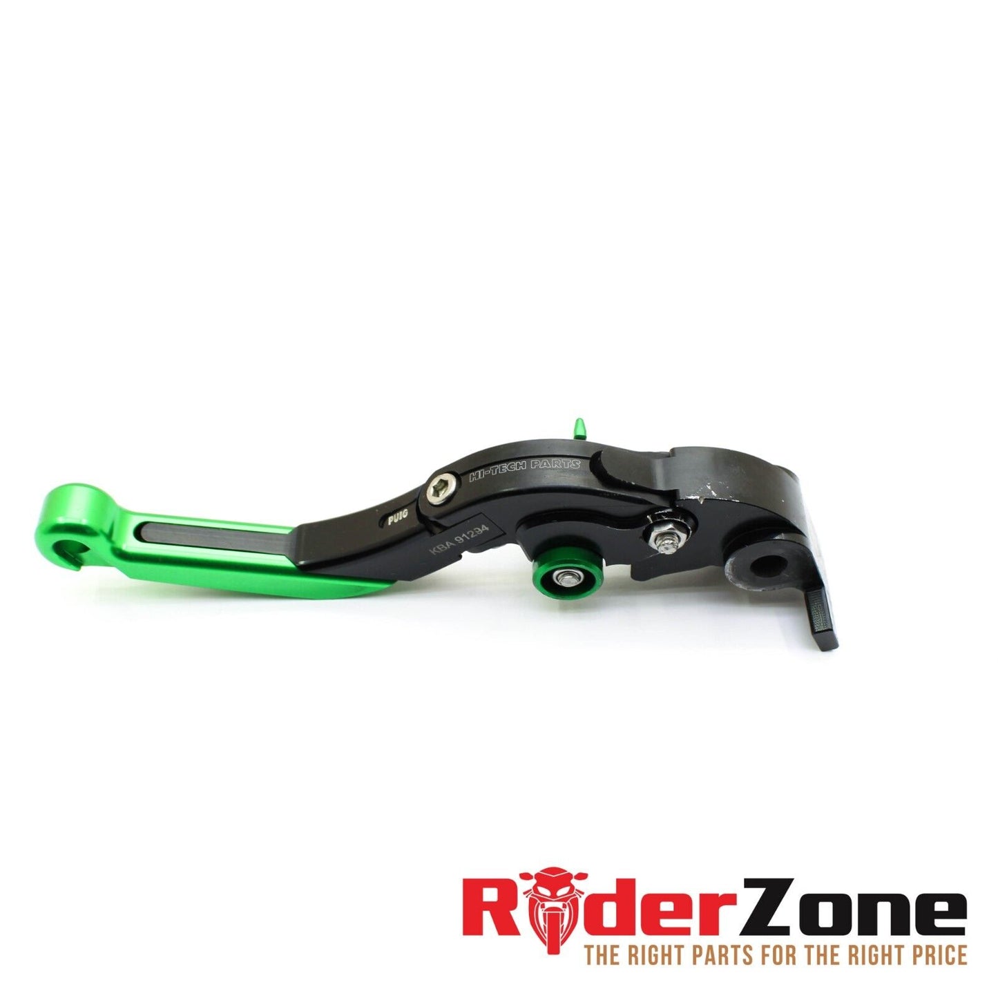 2010 - 2014 APRILIA RSV4 R *HI-TECH PARTS* BRAKE LEVER FRONT GREEN STRAIGHT