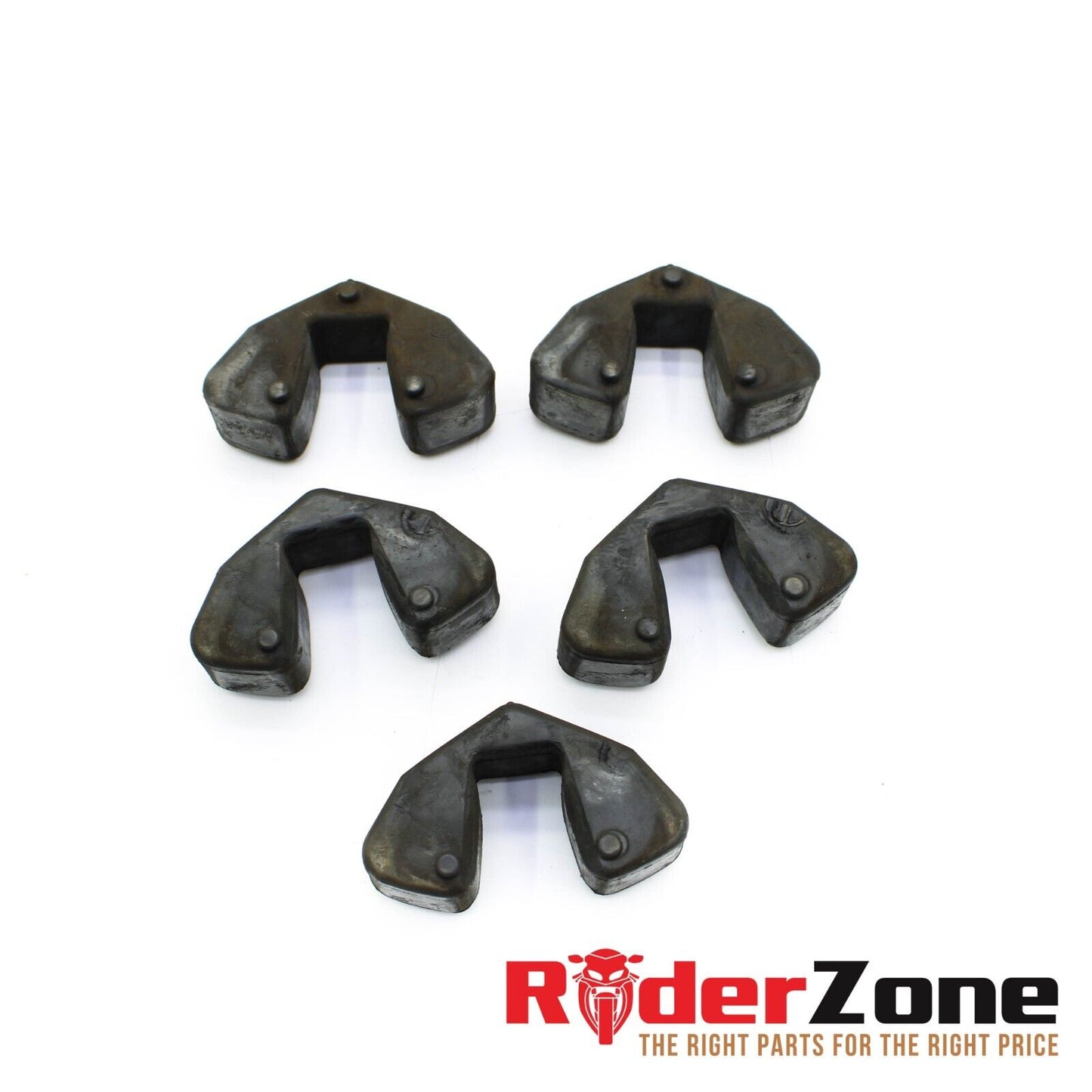 2010 - 2014 APRILIA RSV4 R SPROCKET CUSHIONS RUBBER INSERTS BLACK