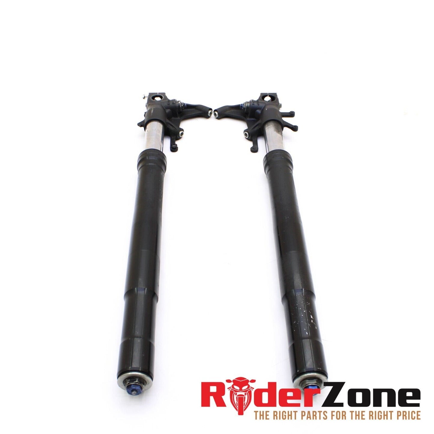 2006 2007 SUZUKI GSXR 600 GSXR750 FORKS SHOCK FRONT SUSPENSION SET PAIR BLACK