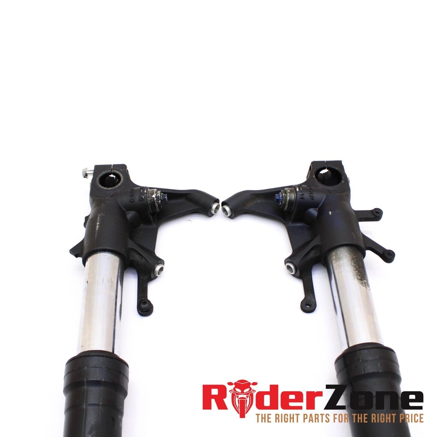 2006 2007 SUZUKI GSXR 600 GSXR750 FORKS SHOCK FRONT SUSPENSION SET PAIR BLACK