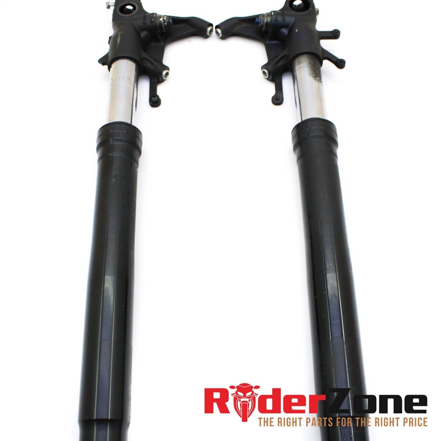 2006 2007 SUZUKI GSXR 600 GSXR750 FORKS SHOCK FRONT SUSPENSION SET PAIR BLACK