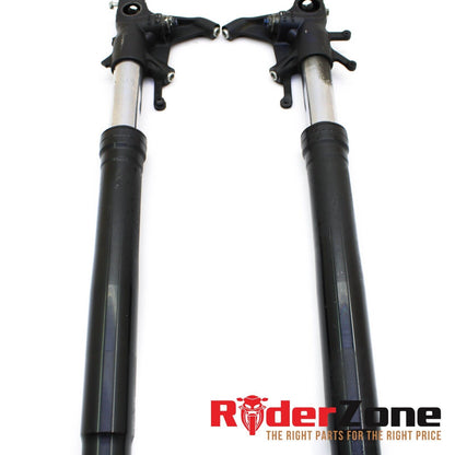 2006 2007 SUZUKI GSXR 600 GSXR750 FORKS SHOCK FRONT SUSPENSION SET PAIR BLACK