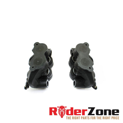 2008 - 2011 HONDA CBR1000RR FRONT BRAKE CALIPERS RIGHT LEFT CALIPER PADS OEM
