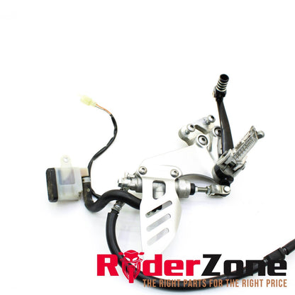 2006 2007 SUZUKI GSXR600 GSXR750 RIGHT REARSET PEG BRAKE MASTER CYLINDER STOCK