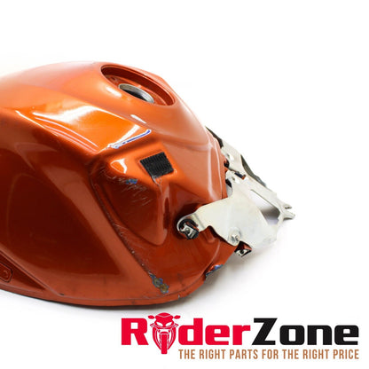 2006 2007 SUZUKI GSXR600 GSXR750 GAS TANK FUEL RESERVOIR ORANGE PETROL *DAMAGED*