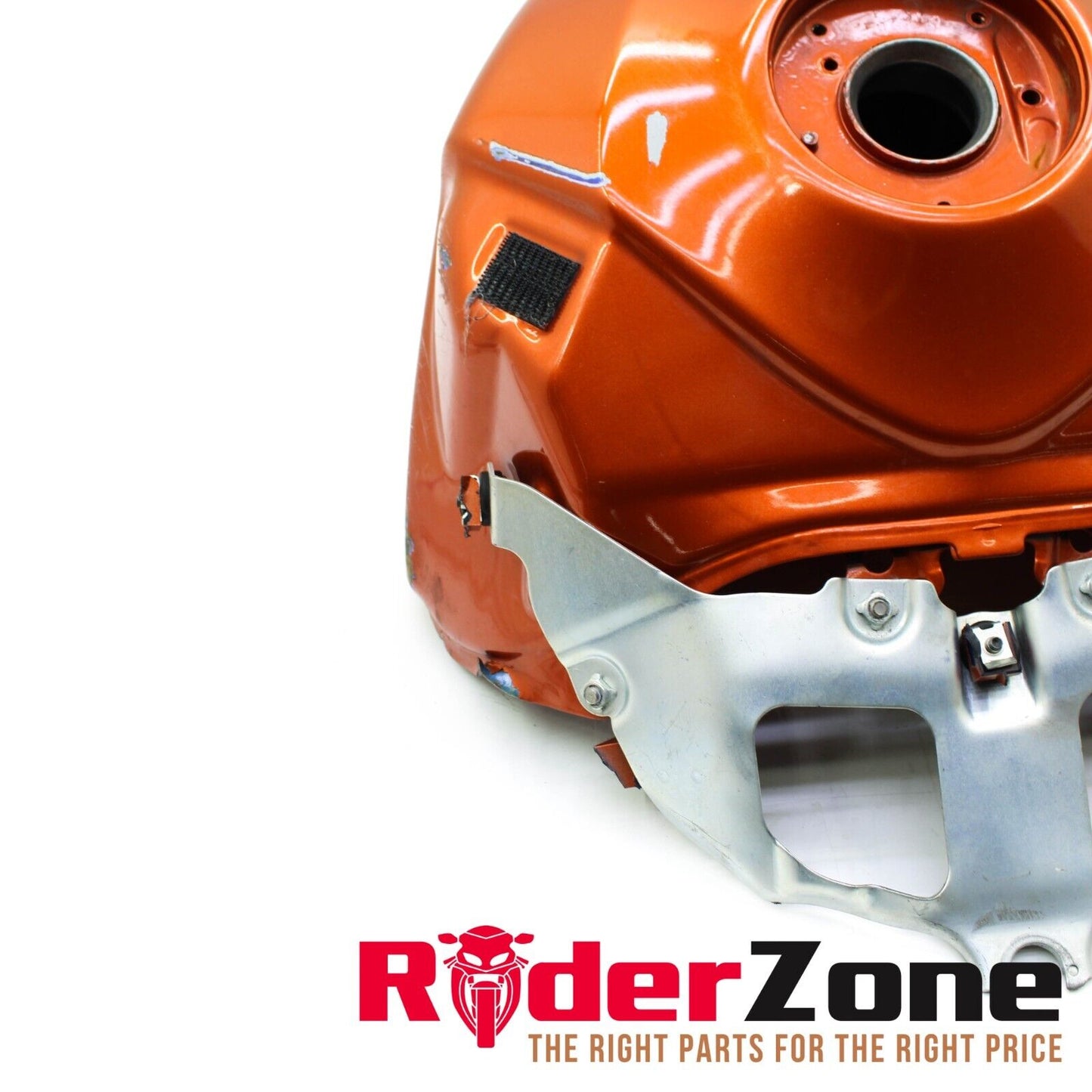 2006 2007 SUZUKI GSXR600 GSXR750 GAS TANK FUEL RESERVOIR ORANGE PETROL *DAMAGED*