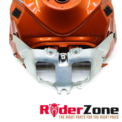 2006 2007 SUZUKI GSXR600 GSXR750 GAS TANK FUEL RESERVOIR ORANGE PETROL *DAMAGED*