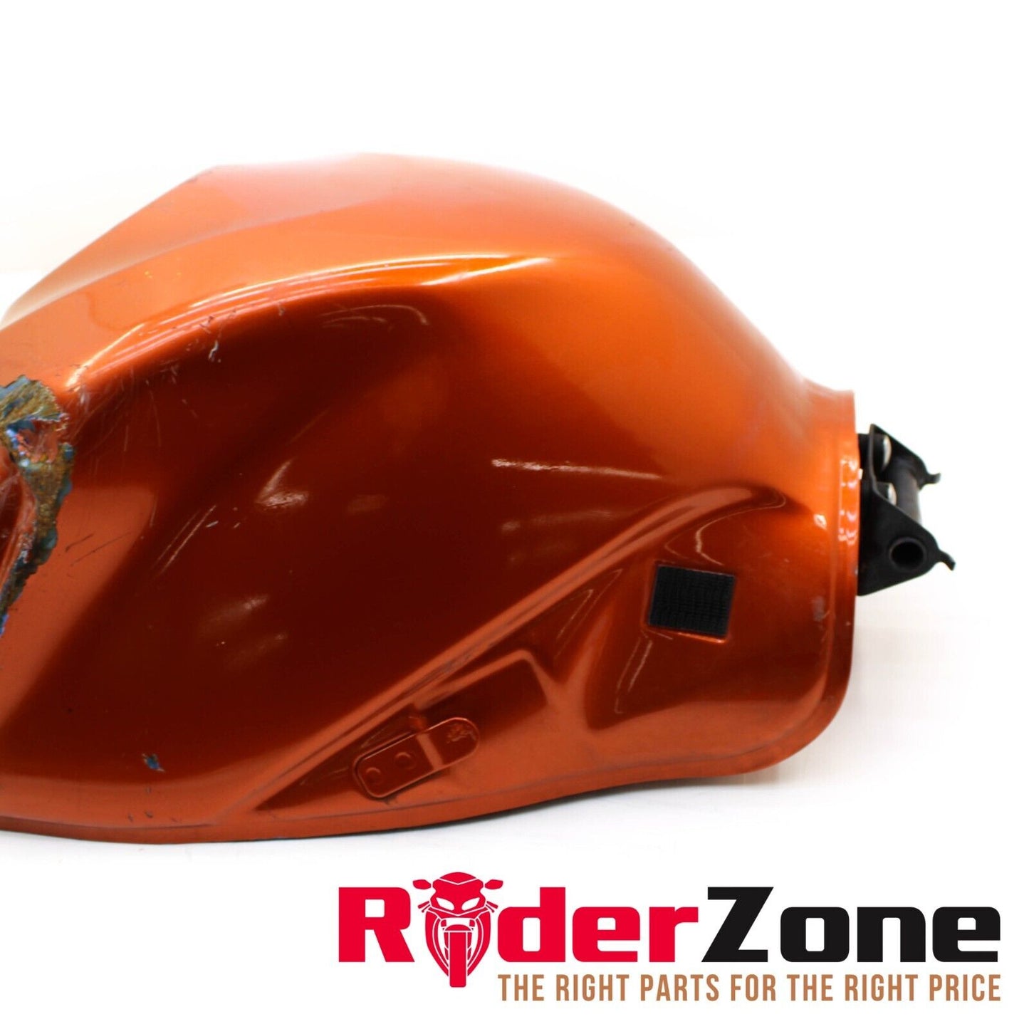 2006 2007 SUZUKI GSXR600 GSXR750 GAS TANK FUEL RESERVOIR ORANGE PETROL *DAMAGED*