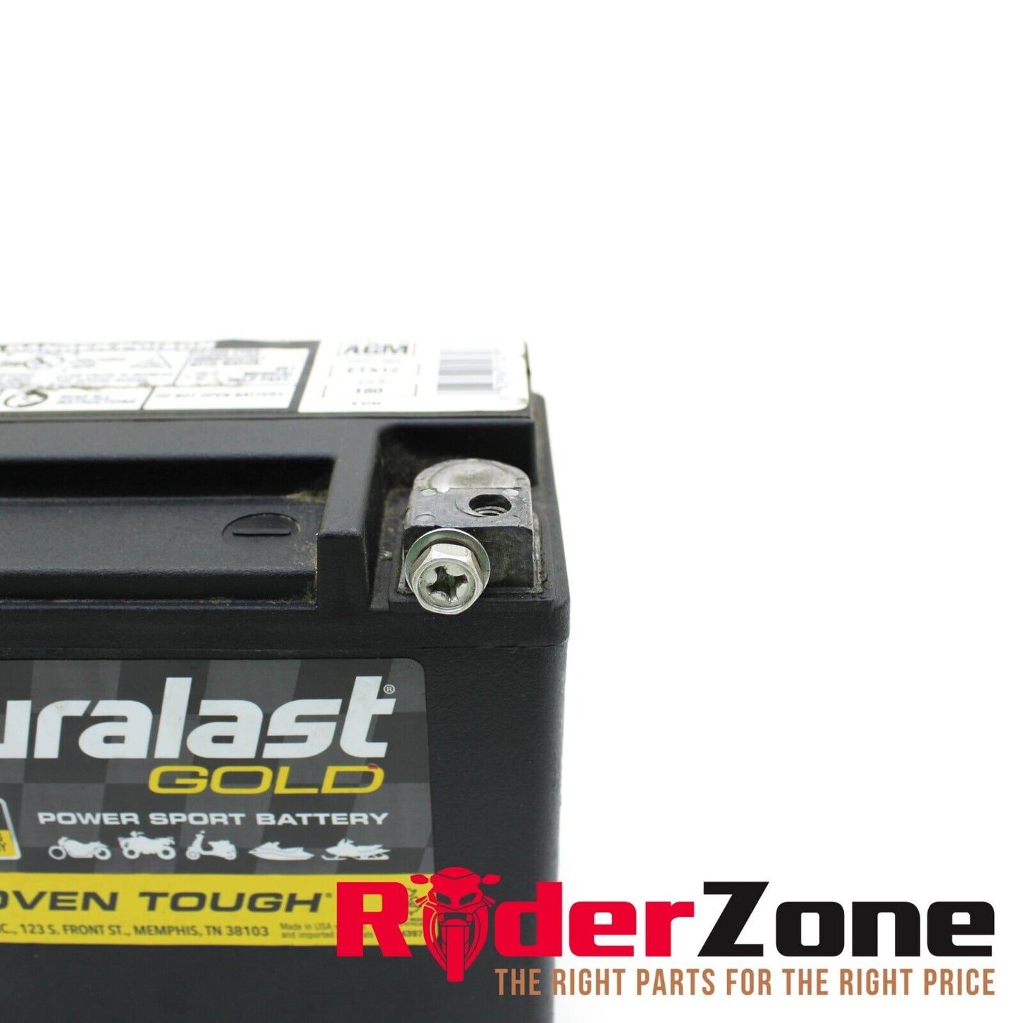 2016 - 2019 KAWASAKI NINJA ZX10R DURALAST GOLD BATTERY AGM PROVEN TOUGH