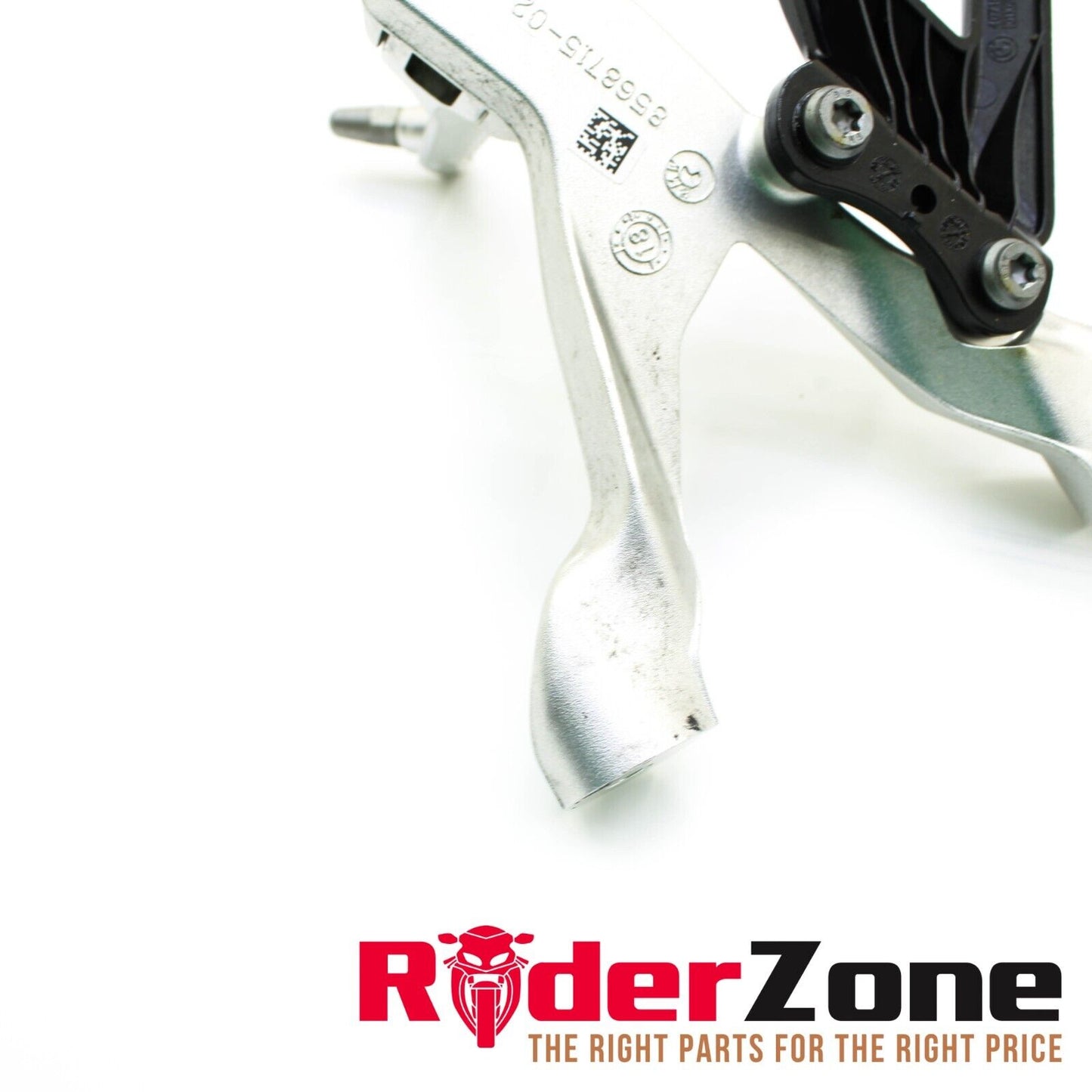 2020 - 2022 BMW S1000RR LEFT REARSET SILVER BRACKET HEEL GUARD PEG