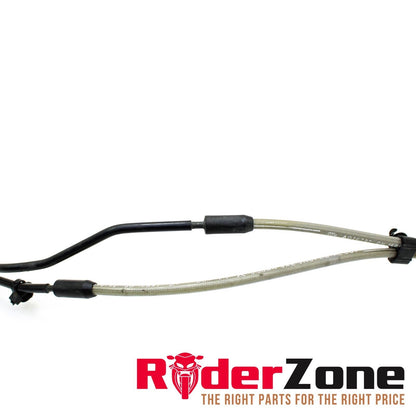 2015 - 2019 BMW S1000RR ABS LINES FRONT REAR BACK HOSE SET HOSES SILVER