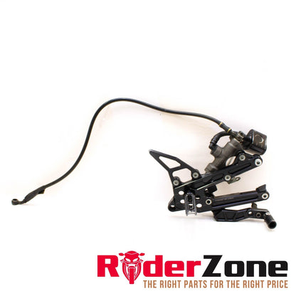 2008 - 2016 YAMAHA YZF R6 REARSET SET REAR PEG RIGHT LEFT DRIVEN RACING *DAMAGED