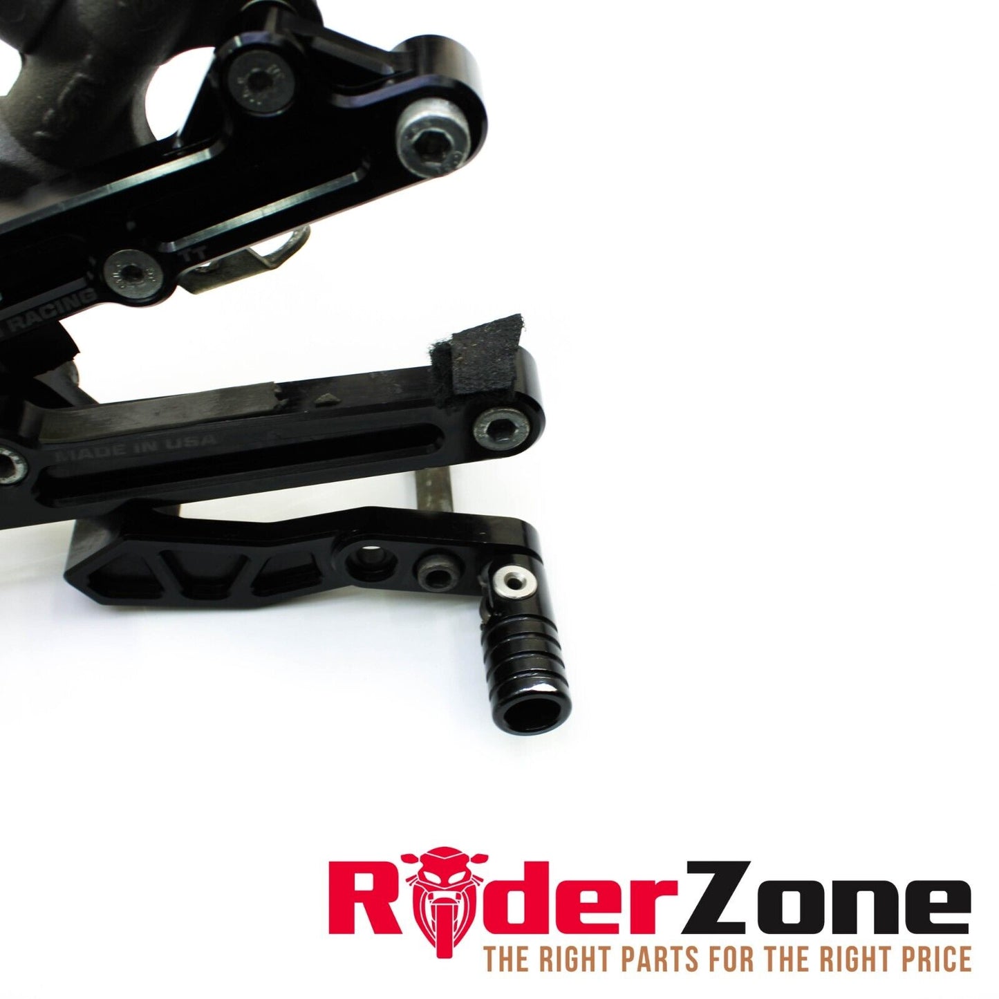 2008 - 2016 YAMAHA YZF R6 REARSET SET REAR PEG RIGHT LEFT DRIVEN RACING *DAMAGED